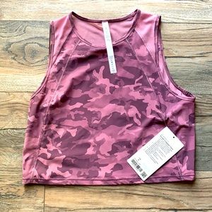 Lululemon Sculpt Cropped Tank